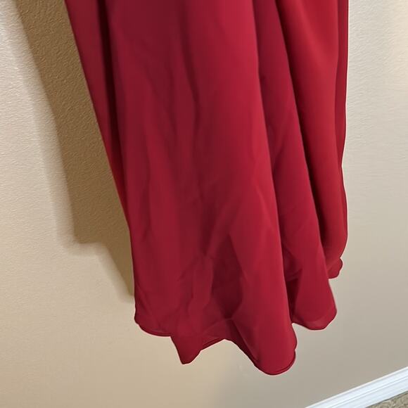 NWT Adrianna Papell Scarlet Mid-length Dress-NEW Size 10 - Picture 10 of 11